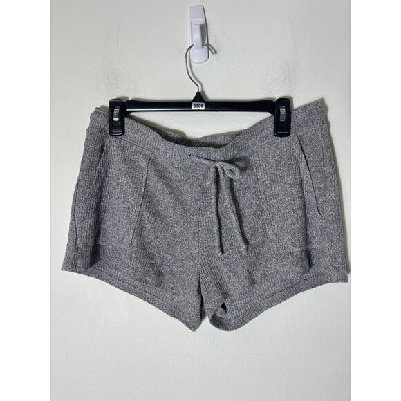 Z Supply Gray Lounge Short Shorts Sz M - Picture 1 of 2